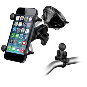 X-Grip® Universal Smart Phone Mount Bundle (Suction + Handlebar)